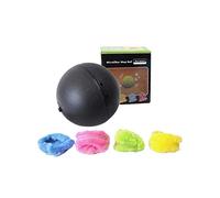 Easy-topbuy Pet Electric Toy Ball With 4 Cashmere Covers, Magic Roller Ball Dog Cat Automatic Plush Roller Ball Toy, Pet Electric Toy Ball Scratch Exercise Toy Mop Ball For Dog Cat Pet, Diameter 8CM