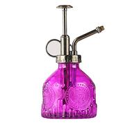 Easy-topbuy Retro Glass Spray Bottle 200ML, Plant Mister Sprayer Flower Glass Watering Can For Indoor Potted Terrariums, Anti-slip Water Spray Bottle With Plastic Nozzle
