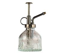 Easy-topbuy Retro Glass Spray Bottle 200ML, Plant Mister Sprayer Flower Glass Watering Can For Indoor Potted Terrariums, Anti-slip Water Spray Bottle With Plastic Nozzle