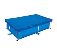 Easy-topbuy Swimming Pool, UV-resistant Rainproof Solar Pool, Dustproof Rectangular Rain Cloth Pool Solar Blankets, 220x150/260x160/300x200/400x211CM