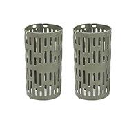 Easy-topbuy Tree Protectors Tubes, Adjustable Tree Trunk Protector, Plastic Strimmer Guard, Plant Bark Protective Guard, 34x22CM, Combination