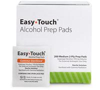 Easy Touch Easytouch Alcohol Prep Pad, 200 Medium Count , 2-Ply Pads
