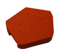 Easy-Trim Easyverge U Dry Verge Apex - Universal Angle, Terracotta