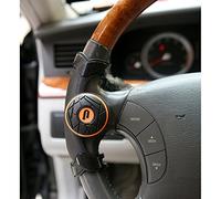 Easy Turn Plus Concept Safe Slim Power Handle Car Vehicle Steering Wheel Spinner Knob Orange