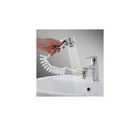 Easy Universal Hand Shower, Hand Shower for Sink, Shower Hand, Kitchen Siphon, Easy to Install, Fixing with Bioadhesive, Practical and Compact