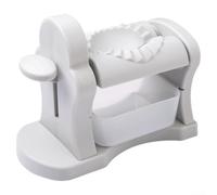 Easy Use Automatic Dumpling Maker for Empanadas Ravioli Potstickers Manual Press for mold Kitchen Tool ABS White