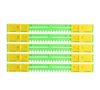 Easy Use Durable Bee AntiRunner Entrance, Professional Bee Box Entrance, Gardening Accessories Plastic Material for Bee Hive Entrance Reducer (41cm, 10 box European style)
