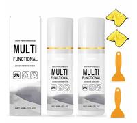Easy-Use Glue & Tape Residue Cleaner, Multi-Purpose Fast-Acting Adhesive Remover, Powerful Sticker Remover Spray with Scraper for All Surfaces, No Damage, No Residue (3)