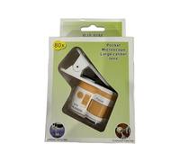 Easy Use Kids Microscope Magnifier Glass for Mobile Devices Light Weight Design Encourages Scientific Curiosity Clip on Loupe for Glasses