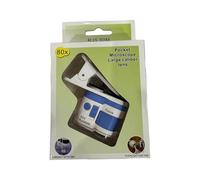 Easy Use Kids Microscope Magnifier Glass for Mobile Devices Light Weight Design Encourages Scientific Curiosity Clip on Loupe for Glasses