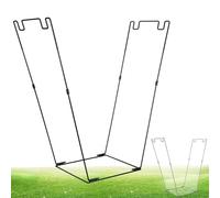 Easy-Use Trash Bag Frame | Lawn Cleanup Bag Stand | Heavy-Duty Trash Bag Support, Garden Cleanup Tools, Adjustable Bag Holder, Portable Garbage Bag Stand, Yard Waste Bag Holder