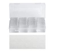 Easy Viewing And Safe Coin Storage Box Portable Clear Coin Holder Storage Box Set For Souvenir And Ancient Display Holder