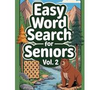 Easy Word Search for Seniors: Large Print Vol. 2 - Nature: 100+ Relaxing Word Search Puzzles with Nature-Themed Words | Large Print Brain Games for Adults and Seniors