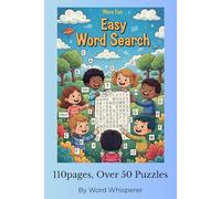 Easy Word Search Puzzle: My First Word Search Book