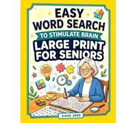 Easy word search to Stimulate Brain: Large print Word Search for Seniors with Dementia. Funny Brain Exercises to Increase Cognitive Abilities (LARGE ... DEMENTIA PATIENTS) (Easy book for your Brain)