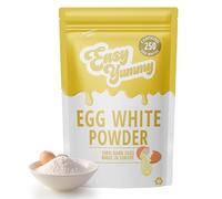 EASY YUMMY Egg White Powder - 100% Pure Powdered Egg Whites for Baking, Cooking, Meringues, Pancakes, Protein Shakes, Long-Lasting Shelf Life, Large 1 kg Resealable Bag