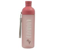 EASY2NAME Personalised drinking bottle ideal for children (8+) and adults. Dishwasher Safe. Design with Theme icons. 600 ml. Colour: (Dusty Pink)
