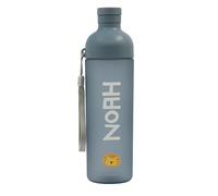 EASY2NAME Personalised drinking bottle ideal for children (8+) and adults. Dishwasher Safe. Design with Theme icons. 600 ml. Colour: Petrol