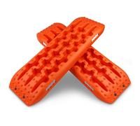 Easy4straps 2Pc Recovery Boards off Road Traction Grip Winter Sand for Car AUV Emergency Rescue Tire Ladder (Orange) - Get Unstuck!