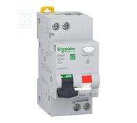 EZ9D55620 Differential Overcurrent Switch lNominal: 20A IDiff: 30mA Pole: 1+N...