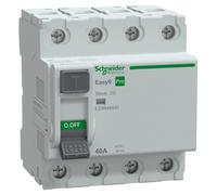 Easy9 Pro EZ9R49440 RCD 40A 4P 30mA Type A