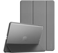 EasyAcc Case Compatible with iPad 9th / 8th / 7th Generation (iPad 10.2 inch 2021/2020/2019), Slim Translucent Cover for iPad 7 8 9 Auto Wake/Sleep, Dark Grey Visit the EasyAcc Store