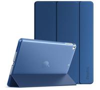 EasyAcc Case for iPad 9.7 inch 6th/5th Gen/Air/Air 2, Dark Blue | (NOT for iPad Air 5th Gen) iPad Air 2 2018 2017, Protective Cover with Stand, Auto Sleep Wake, Hard PC Case