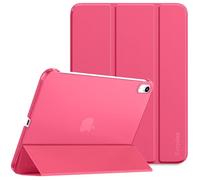 EasyAcc Case for iPad (A16) 11th/10th Generation 2025/2022 11/10.9 inch, Slim Hard Protective Cover for iPad 11/10 Gen, Models A3354/A3355/A3356/A2696/A2757/A2777/A3162, Hot Pink