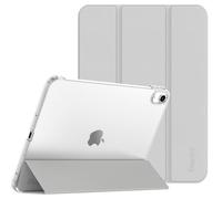 EasyAcc Case for iPad (A16) 11th/10th Generation 2025/2022 11/10.9 inch, Slim Hard Protective Cover for iPad 11/10 Gen, Models A3354/A3355/A3356/A2696/A2757/A2777/A3162, Light Grey