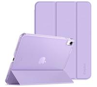EasyAcc Case for iPad (A16) 11th/10th Generation 2025/2022 11/10.9 inch, Slim Hard Protective Cover for iPad 11/10 Gen, Models A3354/A3355/A3356/A2696/A2757/A2777/A3162, Purple