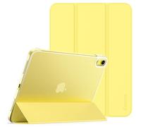 EasyAcc Case for iPad A16 11th Generation/iPad 10th Generation 10.9 Inch, Ultra Thin Cover with Auto Sleep/Wake Function Protective Case, Lemon Yellow