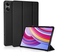 EasyAcc Case for Redmi Pad Pro 12.1 / Xiaomi Poco Pad 12.1 2024, Protective Case Ultra-thin PU Leather with Stand Function and Auto Wake/Sleep Case (Black)