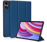 EasyAcc Case for Redmi Pad Pro 12.1 / Xiaomi Poco Pad 12.1 2024, Protective Case Ultra Thin PU Leather with Stand Function and Auto Wake/Sleep Case (Sea Blue)