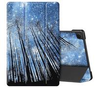 EasyAcc Case for Samsung Galaxy Tab A9+/A9 Plus 11 Inch 2023 SM-X210/X215/X216, Protective Ultra Thin PU Leather With Stand Function and Auto Wake/Sleep, Star Tree