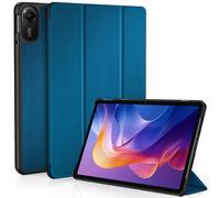 EasyAcc Case for Xiaomi Redmi Pad 2 / SE 11 Inch, Protective Case Ultra Thin PU Leather with Stand Function and Auto Wake/Sleep Case (Peacock Blue)