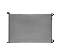 Easy Baby Retractable Baby Gate - Extra Wide & Tall - Extends to 71" W, 39.3" H, Grey