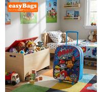 easyBags Kids Character Holiday Cabin Luggage Travel Pull Trolley Wheeled Bags Paw Patrol