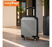 easyBags Travel In Style: The Durable & Colorful Carry-On Collection-Dimensions With Wheels And Without Wheels - Silver