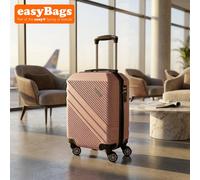 easyBags Travel In Style: The Durable & Colorful Carry-On Collection-Dimensions With Wheels And Without Wheels - Light Pink