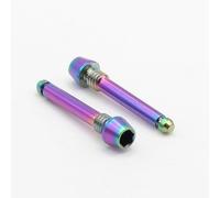 Easybikeparts Titanium Brake Pad Retaining Pin for SRAM DB, Level, Guide, Guide RE, DB8, and Code Brakes (Pack of 2) (Oil Slick)