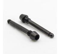 Easybikeparts Titanium Brake Pad Retaining Pins for SRAM Maven Ultimate, Silver & Bronze (Pack of 2) (Black)