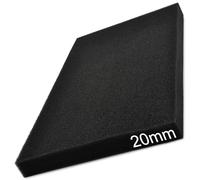Easyboost Air Filter Foam 28x15cm Thickness 20mm Cutting for Scooter Motorbike Quad Lawnmower Brushcutter Tiller Airbox Filtration