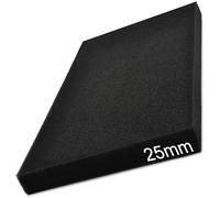 Easyboost Air Filter Foam 28x15cm Thickness 25mm Cutting for Scooter Motorbike Quad Lawnmower Brushcutter Tiller Airbox Filtration
