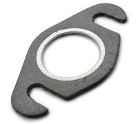Easyboost Exhaust Gasket Ø25mm 2 open holes centre distance 48mm for 50cc Scooters Yamaha Bw's MBK Booster Nitro Aerox Mach-G Jog-R Ovetto Malaguti F10 F12 F15 Aprilia SR CPI
