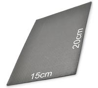 Easyboost Gasket Sheet for Cylinder Head Exhaust Manifold Thickness 1.6mm to be cut to size 20 x 15cm for Car, Motorcycle, Scooter, Lawn Mower, Brush Cutter, Chainsaw, 2-stroke and 4-stroke engines