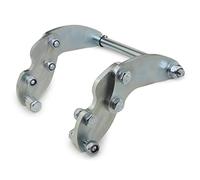 Easyboost Sport Subframe Mounting Brackets for MBK Booster Yamaha Bw's Before and After 2004 - to Make a Spitro LC Without Weld