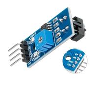 EasyByMall 10 Pack TCRT5000 Infrared Reflective Sensor Module, Adjustable Obstacle Detection 1-25mm, Digital Switch Output for Arduino Robot Smart Car