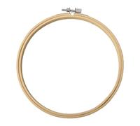 EasyByMall 1pc Embroidery Hoops Tool 8-26cm Embroidery Wooden Frame Circle Embroidery Shed Hoop Ring For DIY Cross Stitch Needle Craft Tool