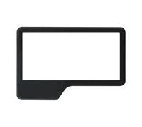 EasyByMall 1pc Universal Silicone Mirror Self Grips To Wall Portable For Shaving Makeup Hair Bathroom Mirrors 14.5x10cm