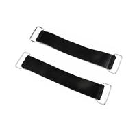 EasyByMall 2 Pack Motorcycle Rubber Battery Strap Holder Belt, Stretchable 18-23cm Tie Down with Buckle for Suzuki and Most Motorcycles Tricycles Scooters